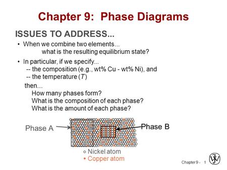 Chapter 9: Phase Diagrams