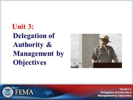 Delegation of Authority & Management by Objectives