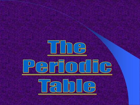 Objectives  Describe how Mendeleev arranged the elements in the periodic table  Explain how the predictions Mendeleev made and the discovery on new.