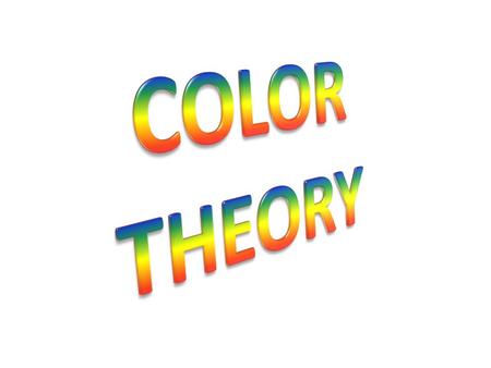 Color is the perceptual characteristic of light described by a color name. Specifically, color is light, and light is composed of many colors—those we.