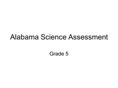 Alabama Science Assessment Grade 5. A student places a pan containing liquid cake batter into a hot oven. The student observes a chemical reaction when.