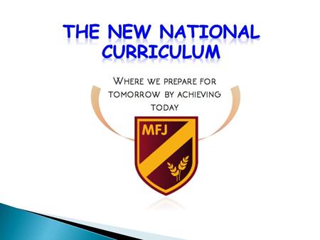 In September 2014, the primary school curriculum had a radical shake-up. So why the big change, and how will it affect your child? Children in Years 3,4.