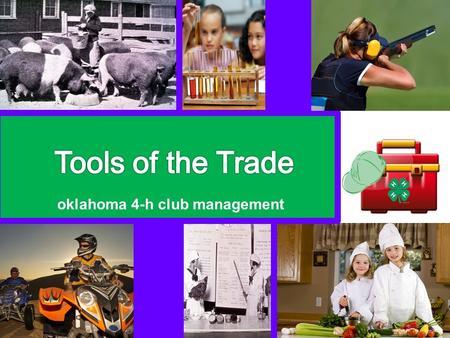 Oklahoma 4-h club management. Positive Youth Development.