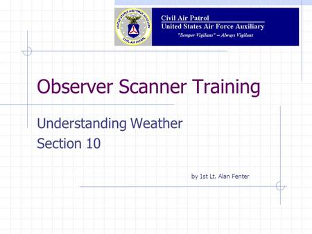 Observer Scanner Training