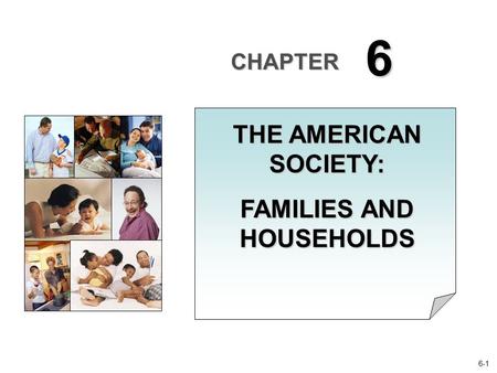 FAMILIES AND HOUSEHOLDS