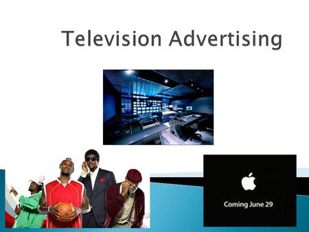  Almost every home in the U.S. has at least one television set.  A television program draws in a specific type of audience.  Moving pictures. You don’t.