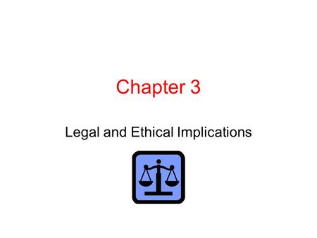 Chapter 3 Legal and Ethical Implications. Federal regulation Federal Communications Commission Sponsorship identification … Must sponsor’s name be mentioned.