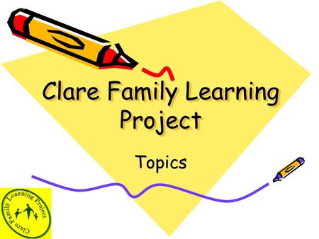 Clare Family Learning Project