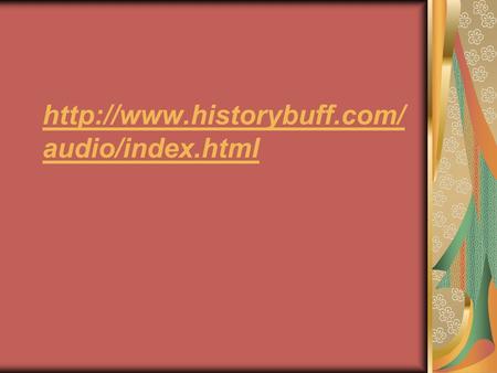 audio/index.html Allusion - A reference to something supposed to be known, but not explicitly mentioned; a covert indication;