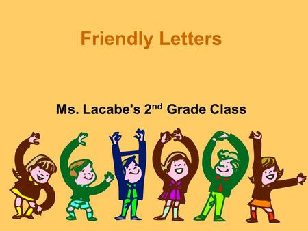 Ms. Lacabe's 2nd Grade Class