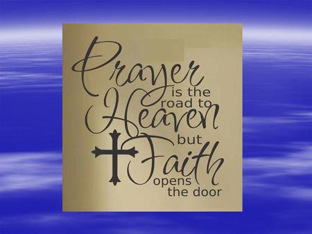 Faith and Doubt For we live by faith, not by sight. - 2 Corinthians 5:7 HRE 1O1 Unit 1: Call to Journey.