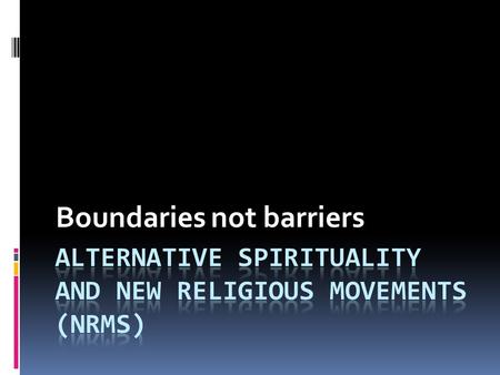 Boundaries not barriers. The Church of England and other faiths.