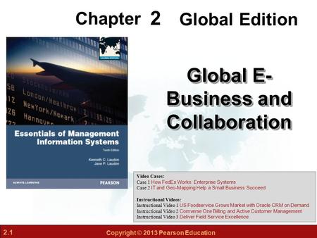 Global E-Business and Collaboration