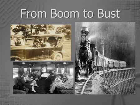 From Boom to Bust. Election of 1921  Mackenzie King was elected Prime Minister of Canada and led Canada’s first minority government  King announced.