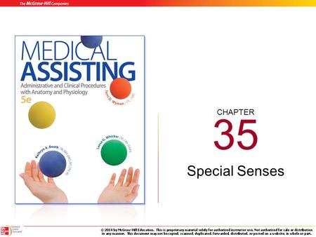 35 Special Senses.