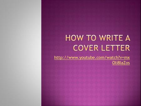 Oli8laZos. Section descriptions 1. Your information 2. Today’s date 3. Recipients Information 4. Dear…. 5. Introduction,