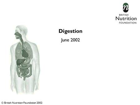 Digestion June 2002 © British Nutrition Foundation 2002.