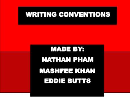 Commonly Misspelled Words Commonly Misspelled Words (cont’d) Proofreading Marks Punctuations Bad Word List Tips and Tricks References/Bibliography.