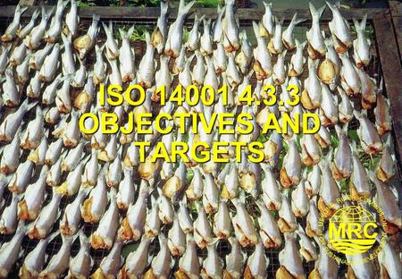 ISO OBJECTIVES AND TARGETS