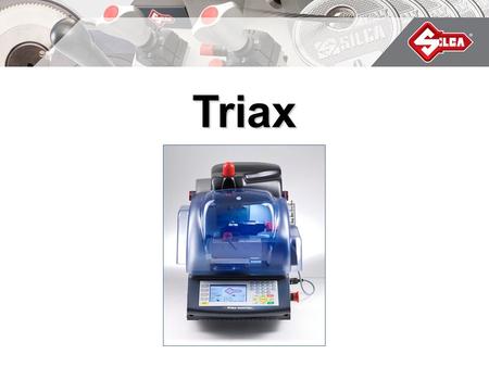 Triax Quattro. Automatic electronic key-cutting machine for cutting and engraving laser and dimple keys.