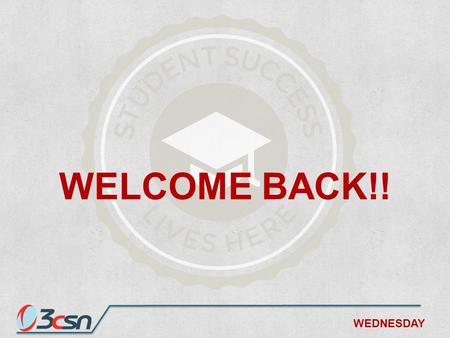 WELCOME BACK!! WEDNESDAY. Response to Feedback Awesome!!! Hmmm… Increased collaboration Michael’s presentation Logic model work Coordinators who understand.