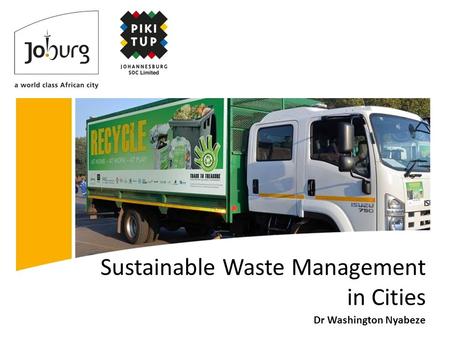 Sustainable Waste Management in Cities