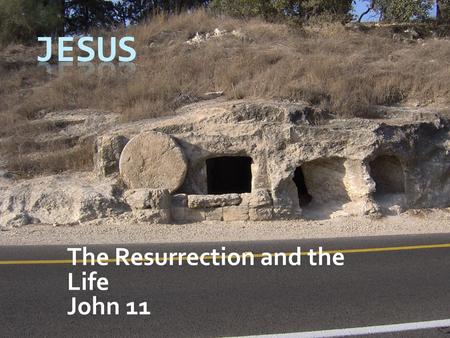 The Resurrection and the Life John 11. Death’s evidence and effects are all around us.