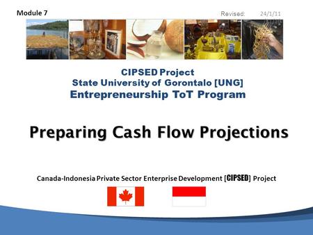 Preparing Cash Flow Projections