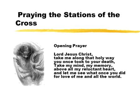 Praying the Stations of the Cross