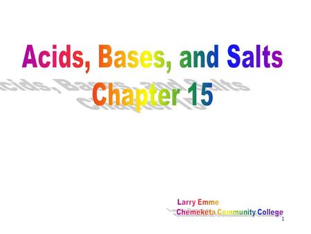 1 2 Acids and Bases 3 Common Acids & Bases 4 Examples AcidsBases Lemon Juice Ammonia Vinegar Baking Soda Muriatic Acid Chocolate.