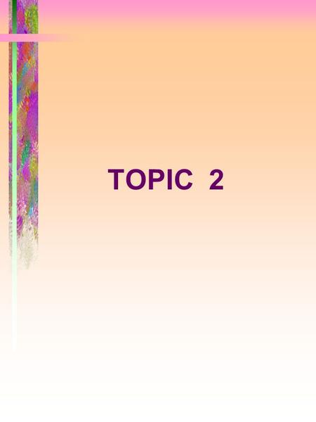 TOPIC 2. Josephson voltage standards are based on an effect predicted in 1962 by Brian D. Josephson, a 22-year-old British student (Nobel prize in 1973).