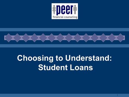 1 Choosing to Understand: Student Loans. 2 How are you paying for college?