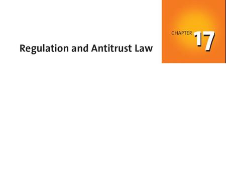 When you have completed your study of this chapter, you will be able to C H A P T E R C H E C K L I S T Explain the effects of regulation of natural monopoly.