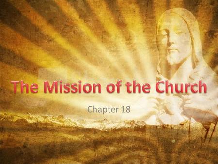 Chapter 18. Opening Prayer Preview Activity Think of a group you belong to…. What would happen if each individual member of that group decided to do.