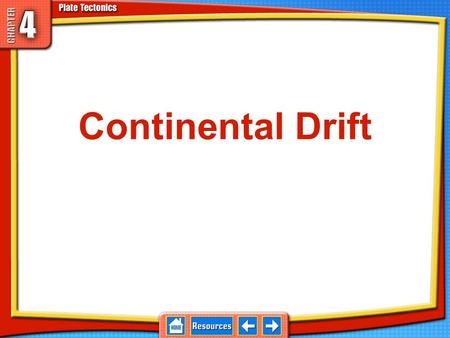 Continental Drift.