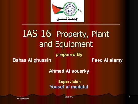 IAS 16 Property, Plant and Equipment