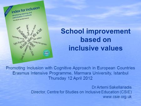 School improvement based on