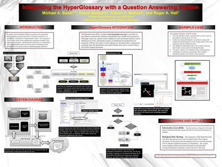 Information Need Question Understanding Selecting Sources Information Retrieval and Extraction Answer Determina tion Answer Presentation This work is supported.