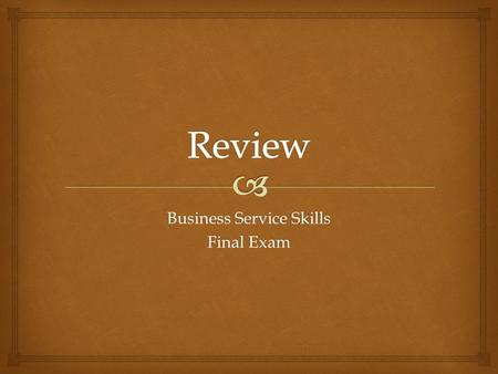 Business Service Skills Final Exam. What is Excel? A microsoft office program used to organize numbers and data. This program also helps add, subtract,