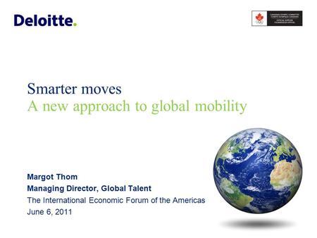 Challenges driving new global mobility requirements