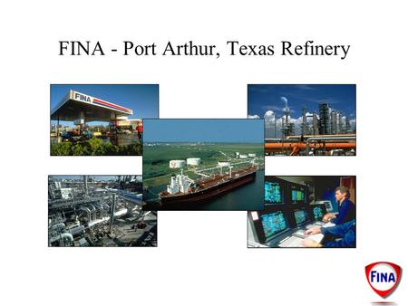 FINA - Port Arthur, Texas Refinery.  SigmaFine Economic Findings.