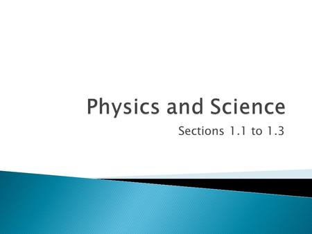 Sections 1.1 to 1.3.  Concepts before computation ◦ Build concepts and understanding ◦ Use computation as reinforcement  The Three Step Processs ◦ Explore.