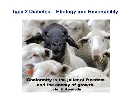 Type 2 Diabetes – Etiology and Reversibility. The twin cycle hypothesis of type 2 diabetes Taylor R Dia Care 2013;36:1047-1055 Copyright © 2011 American.