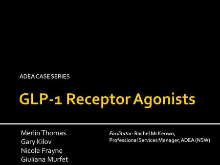 GLP-1 Receptor Agonists