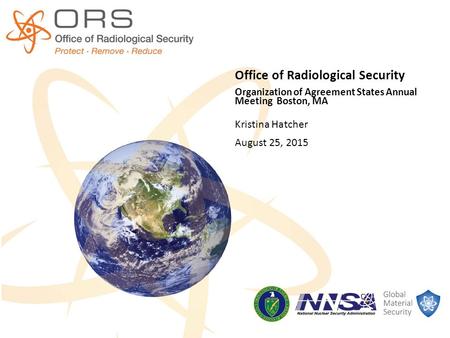 Office of Radiological Security