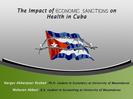 Septamber-2014. The purpose of imposing sanctions on the target country is to force it’s government to respect human rights, but sometimes they themselves.