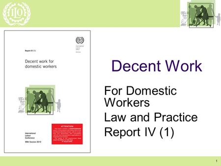 1 Decent Work For Domestic Workers Law and Practice Report IV (1)