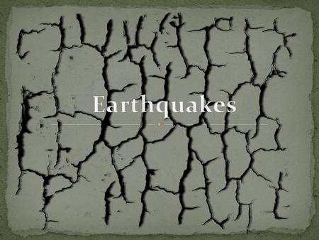 There are different kinds of earthquakes. Some are powerful and some are not. If a powerful earthquake happens in a ocean or by an ocean it can create.