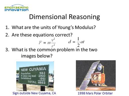 Dimensional Reasoning