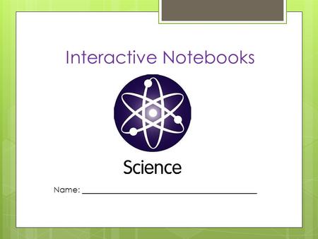 Interactive Notebooks